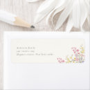 Search for wildflowers return address labels Trendy