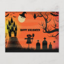 Search for bat silhouette postcards Haunted