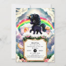Search for the black unicorn invitations Rainbow