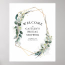 Search for bridal shower welcome signs Greenery