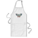 Search for wonder woman logo aprons Ww84