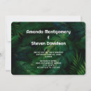 Search for rainforest wedding invitations Botanical