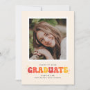 Search for retro graduation announcement cards Class of 2023