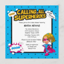 Search for super girl invitations Cape