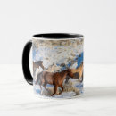 Search for driving horse mugs Winter