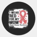 Search for red ribbon week stickers Congenital heart defect