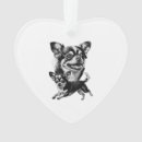 Search for white wolf christmas tree decorations Pug