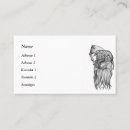 Search for death business cards Skull