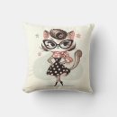 Search for vintage cat cushions Girl