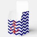 Search for nautical favour boxes Stripes