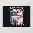 Search for rock band postcards Drums