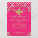 Search for aladdin birthday invitations Genie lamp