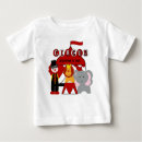Search for elephant birthday tshirts Circus