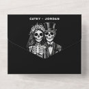 Search for gothic halloween wedding invitations Skeleton