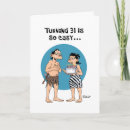 Search for funny 31st birthday cards For him