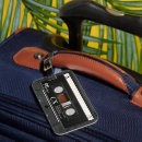 Search for cassette tape luggage tags 80's