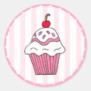 Search for cute cupcake stickers Pink