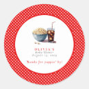 Search for popcorn stickers Baby shower