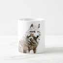 Search for wolf design mugs Dog