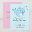 Search for cute narwhal invitations Pink