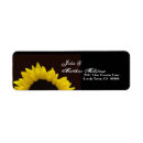 Search for sun flower return address labels Autumn
