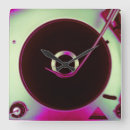 Search for record player clocks Vintage