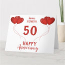 Search for 50th anniversary wedding thank you cards Fifty