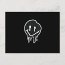 Search for star smile postcards Black