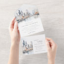 Search for chicago wedding invitations Watercolor