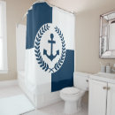 Search for designer shower curtains Navy