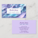 Search for shimmer business cards Aqua