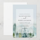 Search for pine wedding invitations Evergreen trees