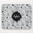 Search for white floral pattern mousepads Elegant