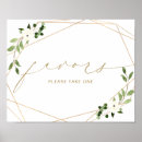 Search for gold bridal shower signs Greenery