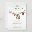 Search for southern baby shower invitations Cowboy