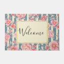 Search for vintage shabby doormats Botanical