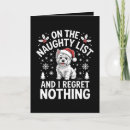 Search for naughty list christmas cards 2026