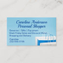 Search for shopper business cards White