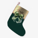 Search for simple and elegant christmas stockings Greenery