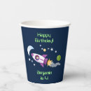 Search for rocket ship paper cups Astronaut