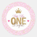 Search for little girl birthday party stickers Baby girl