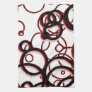 Search for red and grey tea towels Circles