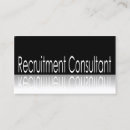 Search for recruitment agency business cards Consultant