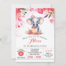 Search for pink safari invitations Watercolor flowers