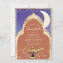 Search for genie lamp invitations Aladdin