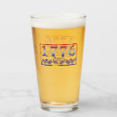 Search for state beer glasses Red white and blue
