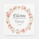 Search for christening napkins Pink