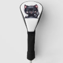 Search for black cat golf head covers Cats