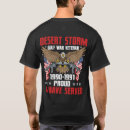 Search for desert storm tshirts Navy