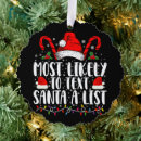 Search for like christmas tree decorations Santa